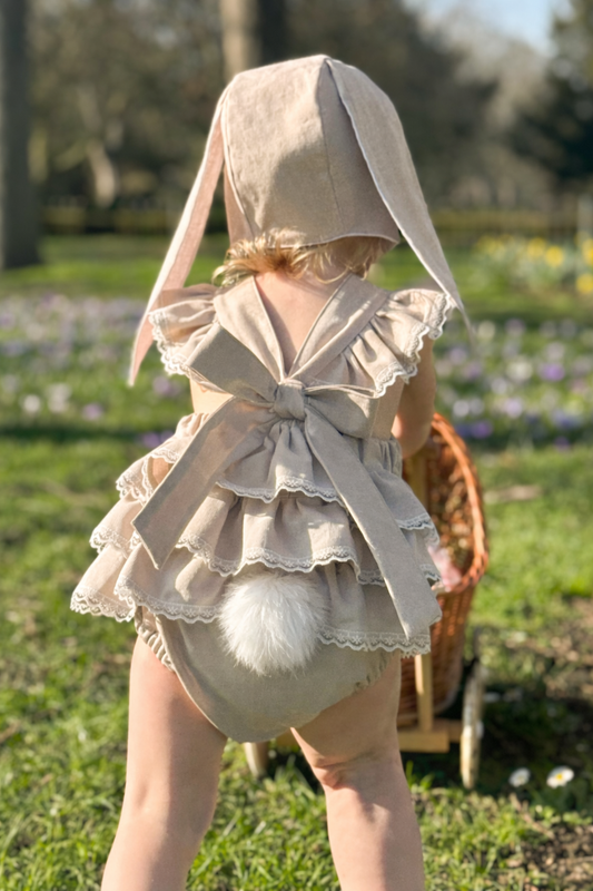 Effie Linen Bunny Set