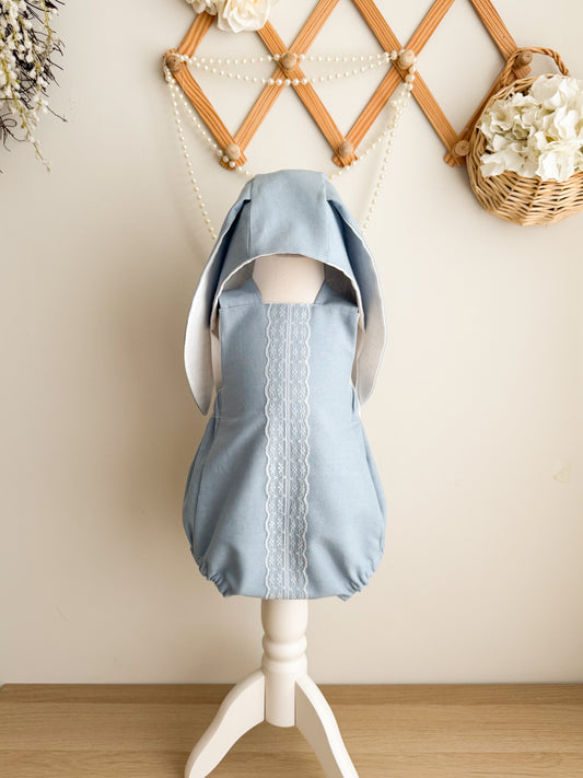 Theo Linen Bunny Set