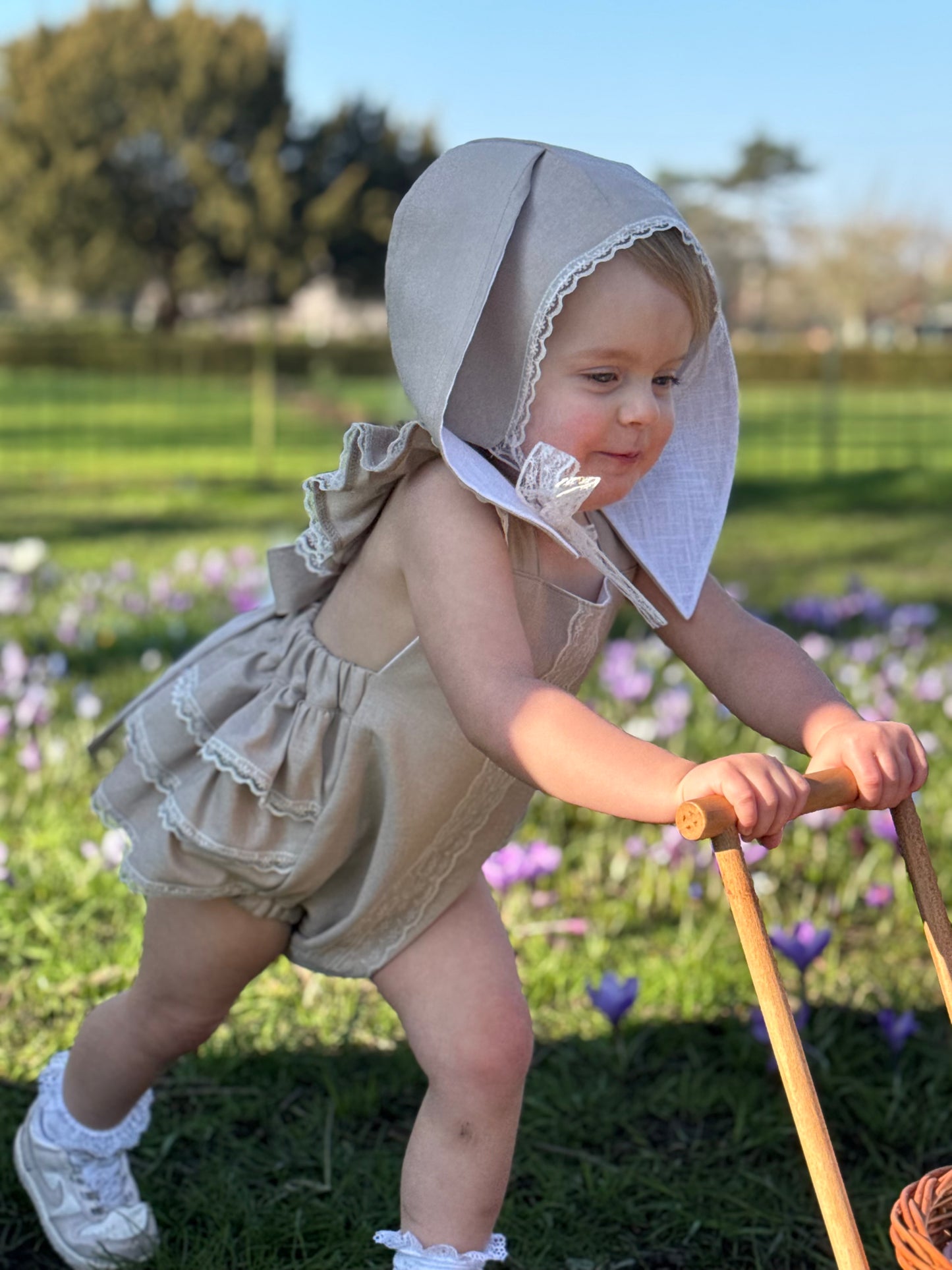 Effie Linen Bunny Set